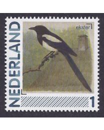 Nederland 2012: NVPH: 2791-Aa-10: "Vogels in Nederland": Ekster: postfris