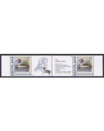 Nederland 2012: NVPH: 2791-Aa-12: "Vogels in Nederland": Fuut: strip postfris
