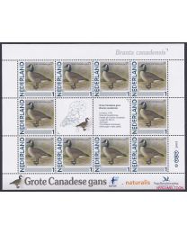 Nederland 2013: NVPH: V2791-Aa-19: "Vogels in Nederland": Grote Canadese Gans: velletje postfris