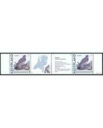 Nederland 2012: NVPH: 2791-Aa-24: "Vogels in Nederland": Houtduif: strip postfris