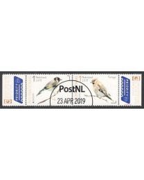 Nederland 2019: NVPH: 3738-3739:  Vogels in Nederland: serie gestempeld