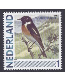 Nederland 2012: NVPH: 2791-Aa-54: "Vogels in Nederland": Roodborsttapuit: postfris