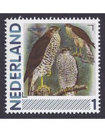 Nederland 2012: NVPH: 2791-Aa-56: "Vogels in Nederland": Sperwer: postfris
