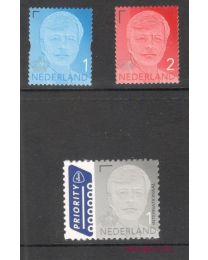 Nederland 2019: NVPH: 3809-3811: Koning Willem-Alexander 2019 gestanst: serie postfris