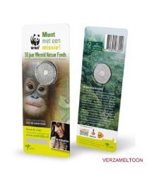 Nederland 2011: Coincards Herdenkingsmunten: Wereld Natuur Fonds Vijfje (XL)