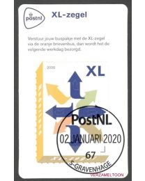 Nederland 2020: NVPH: 3823: XL - Zegel: gestempeld